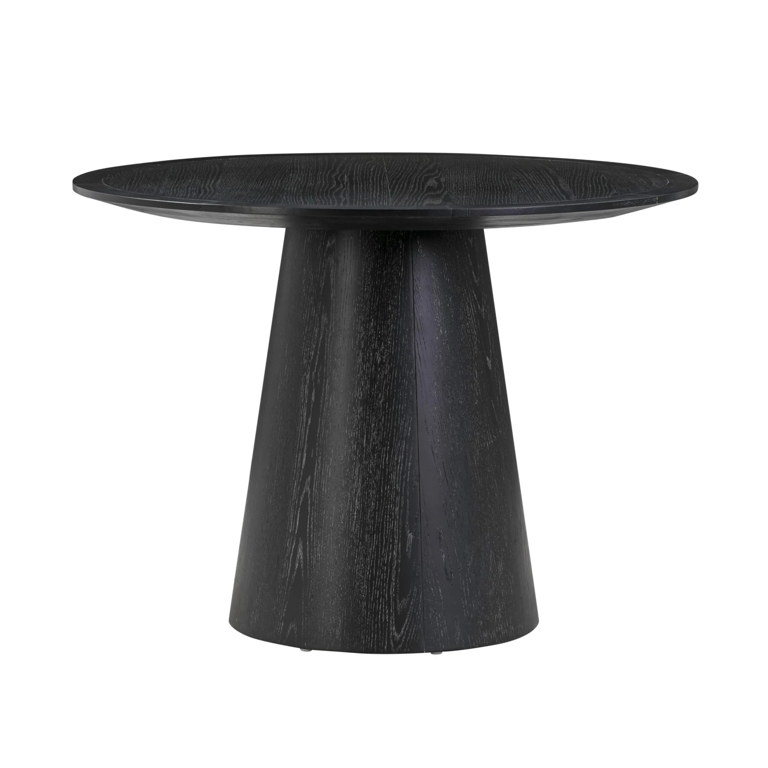 Sahara Black Oak 41" Round Dining Table 3 Sahara Black Oak 41" Round Dining Table - Image 3