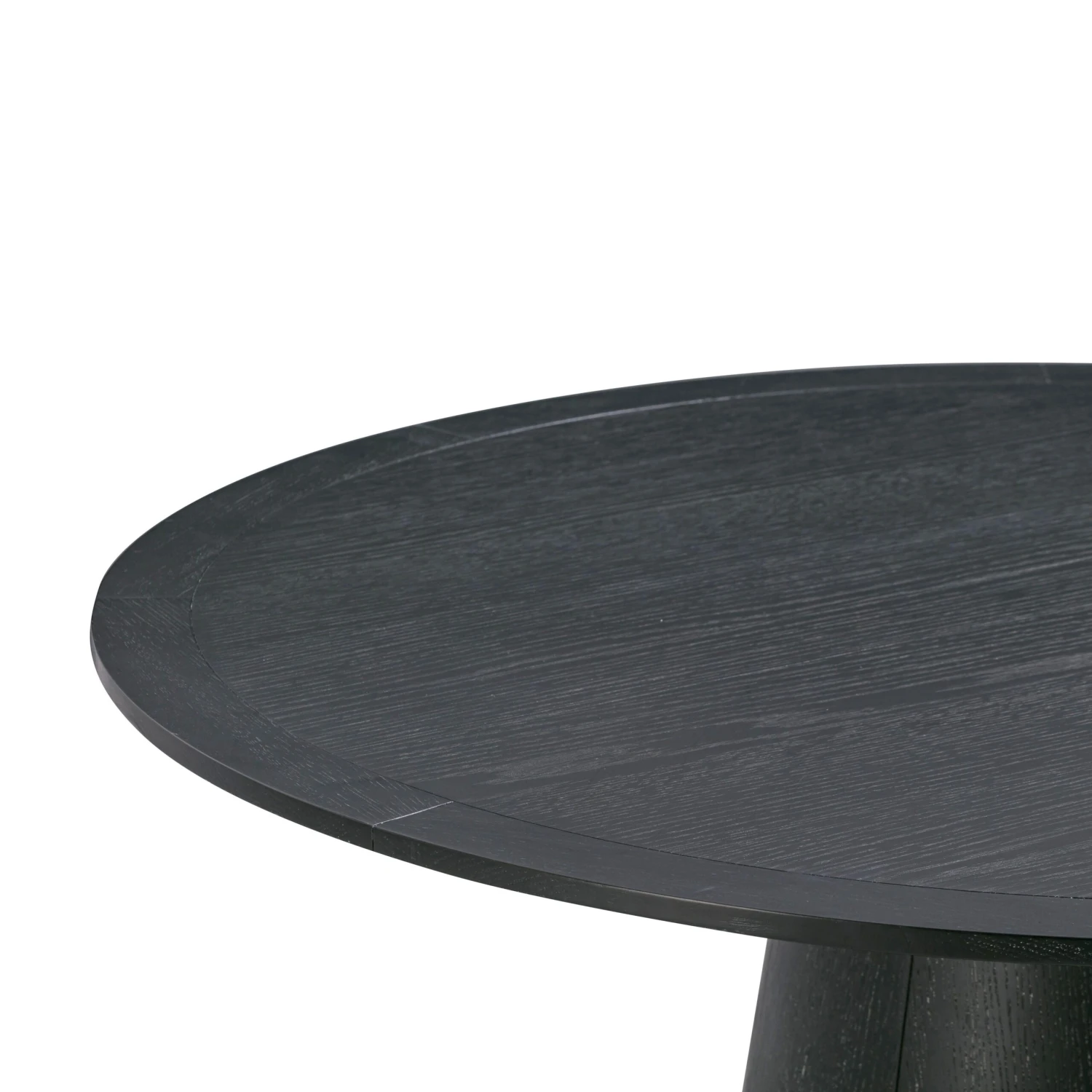 Sahara Black Oak 41" Round Dining Table 4 Sahara Black Oak 41" Round Dining Table - Image 4
