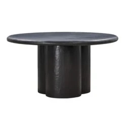 Elika Faux Plaster Indoor / Outdoor 59" Round Dining Table -TOV Furniture Store TOV D54233.media .03