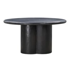 Elika Faux Plaster Indoor / Outdoor 59" Round Dining Table -TOV Furniture Store TOV D54233.media .04