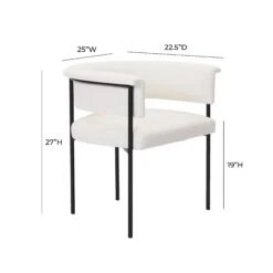 Taylor Performance Linen Dining Chair -TOV Furniture Store TOV D54239.media .07