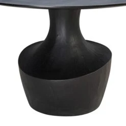 Gevra Black Acacia & Faux Plaster 54" Round Dining Table -TOV Furniture Store TOV D54245.media .04 6442e981 89e0 4897 8c11 8c4835befd3d