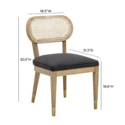 Cosette Performance Linen Dining Chair -TOV Furniture Store TOV D54266.media .07 9d60e0a1 25f3 41fd 8bf6 b05397a88d83