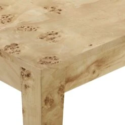 Brandyss Natural Burl 90" Rectangular Dining Table -TOV Furniture Store TOV D54287.media .06