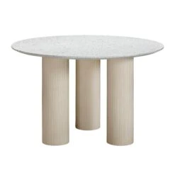 Parcino Terrazzo Concrete Indoor / Outdoor 47" Round Dining Table -TOV Furniture Store TOV D54289.media .03 b12d5531 d166 4ba6 9d9e 138981689b79