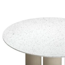 Parcino Terrazzo Concrete Indoor / Outdoor 47" Round Dining Table -TOV Furniture Store TOV D54289.media .05 e98c4a77 4845 4c2f 9f57 ad9aacd6c9d1