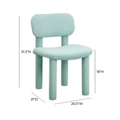 Elise Performance Velvet Dining Chair -TOV Furniture Store TOV D54333 D f379c759 78cf 4b56 ba38 9b7a6538da9d