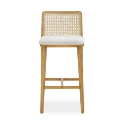 Gerri Performance Tweed And Rattan Counter Stool -TOV Furniture Store TOV D54381.media .03