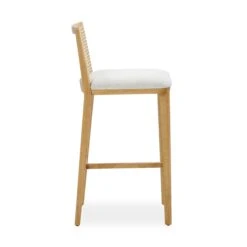 Gerri Performance Tweed And Rattan Counter Stool -TOV Furniture Store TOV D54381.media .04