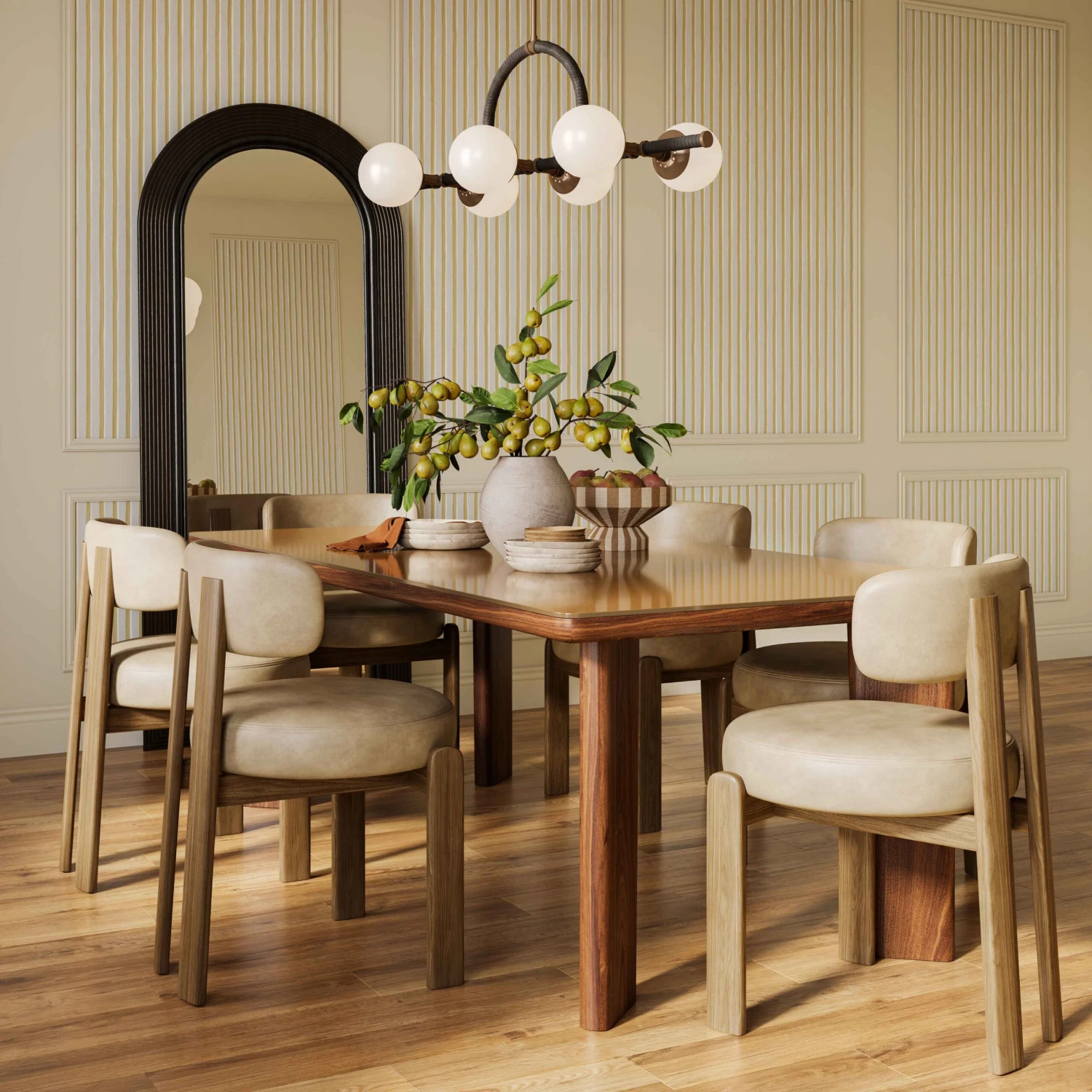 Odessa Vegan Leather Dining Chair 2 Odessa Vegan Leather Dining Chair - Image 2