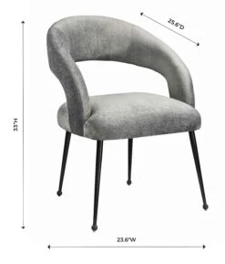 Rocco Velvet Dining Chair 29 Rocco Velvet Dining Chair -TOV Furniture Store TOV D6189.media .06