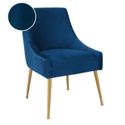 Beatrix Pleated Velvet Side Chair -TOV Furniture Store TOV D6395.media .07 3a891915 4262 49c9 8aca c0328e5b84e9