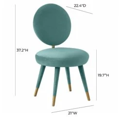Kylie Velvet Dining Chair -TOV Furniture Store TOV D68126.media .06 c0853b07 21fc 4f32 925e 6ea2fde08fc1