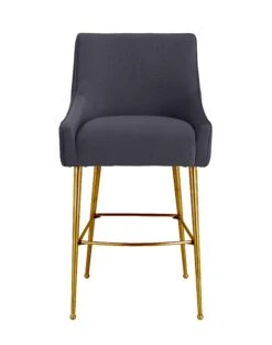 Beatrix Pleated Velvet Stool -TOV Furniture Store TOV D68221.media .03 18b8fd79 e062 47fc 83f0 2971f86e5923