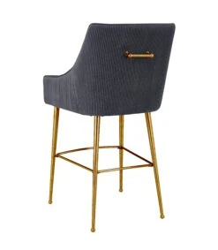 Beatrix Pleated Velvet Stool -TOV Furniture Store TOV D68221.media .04 ea2c026c 7a87 4547 811b 49ab10b7242e