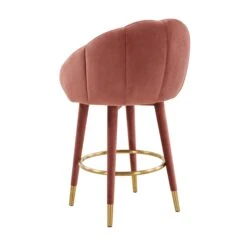 Myla Velvet Swivel Stool -TOV Furniture Store TOV D68239.media .04 5399555d d091 4b4d a098 f9f8b0682478