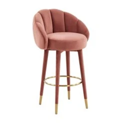 Myla Velvet Swivel Stool -TOV Furniture Store TOV D68240.media .01 bec3cfee 8794 4098 aae9 56033b61600f
