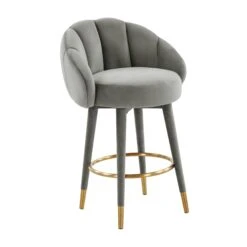 Myla Velvet Swivel Stool -TOV Furniture Store TOV D68241.media .01 696ca030 585d 42f5 98ec 3439369545b2