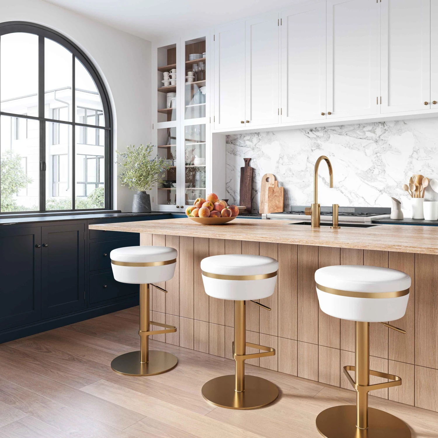 Astro Performance Vegan Leather Adjustable Stool 20 Astro Performance Vegan Leather Adjustable Stool - Image 20