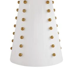 Janice White Lacquer 44" Round Dinette Table 10 Janice White Lacquer 44" Round Dinette Table -TOV Furniture Store TOV D68314.media .05