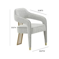 Corralis Performance Boucle Dining Chair 20 Corralis Performance Boucle Dining Chair -TOV Furniture Store TOV D68474.media .06 4f0c08b7 1882 4821 8bd3 d25acd0798c8