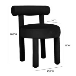 Carmel Velvet Dining Chair -TOV Furniture Store TOV D68591.media .06 a850c9f1 2d48 4ba5 81ab 541055d2af1c