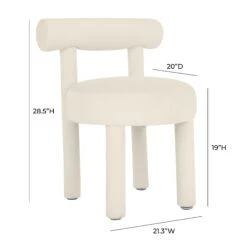 Carmel Velvet Dining Chair -TOV Furniture Store TOV D68592.media .06 c2f84682 0227 4b98 a145 f3ae7c1de498