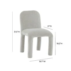 Georgia Performance Chenille Dining Chair -TOV Furniture Store TOV D68635.media .07 ef20c9ab e1a9 488f 8815 beff38fecb75