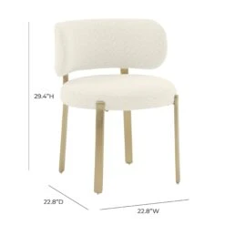 Margaret Performance Boucle Dining Chair 30 Margaret Performance Boucle Dining Chair -TOV Furniture Store TOV D68649.media .05