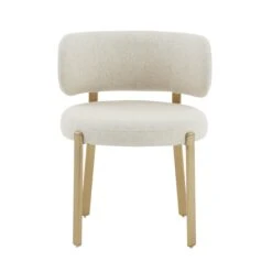 Margaret Cream Performance Linen Dining Chair 8 Margaret Cream Performance Linen Dining Chair -TOV Furniture Store TOV D68650.media .03
