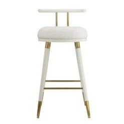 Juniper Performance Vegan Leather Stool -TOV Furniture Store TOV D68687.media .03
