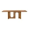 Satra Walnut Rectangular 92" Dining Table
