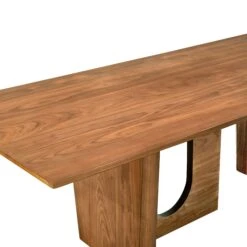 Satra Walnut Rectangular 92" Dining Table -TOV Furniture Store TOV D68715.media .05