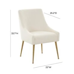 Beatrix Cream Performance Boucle Side Chair -TOV Furniture Store TOV D68722.media .06 64ee469c 5d18 4274 8467 36558e622187