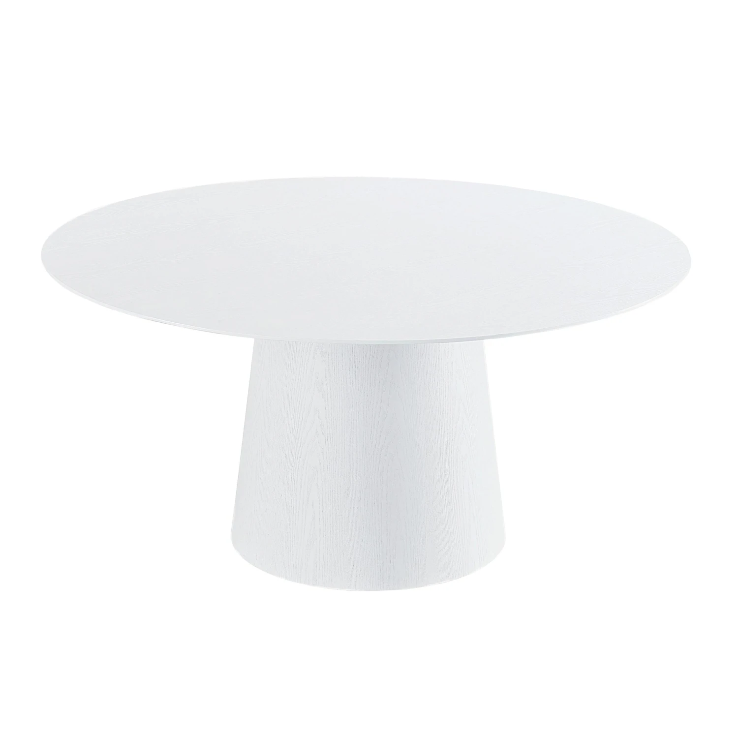 Pauline White Ash 62" Round Dining Table 3 Pauline White Ash 62" Round Dining Table - Image 3