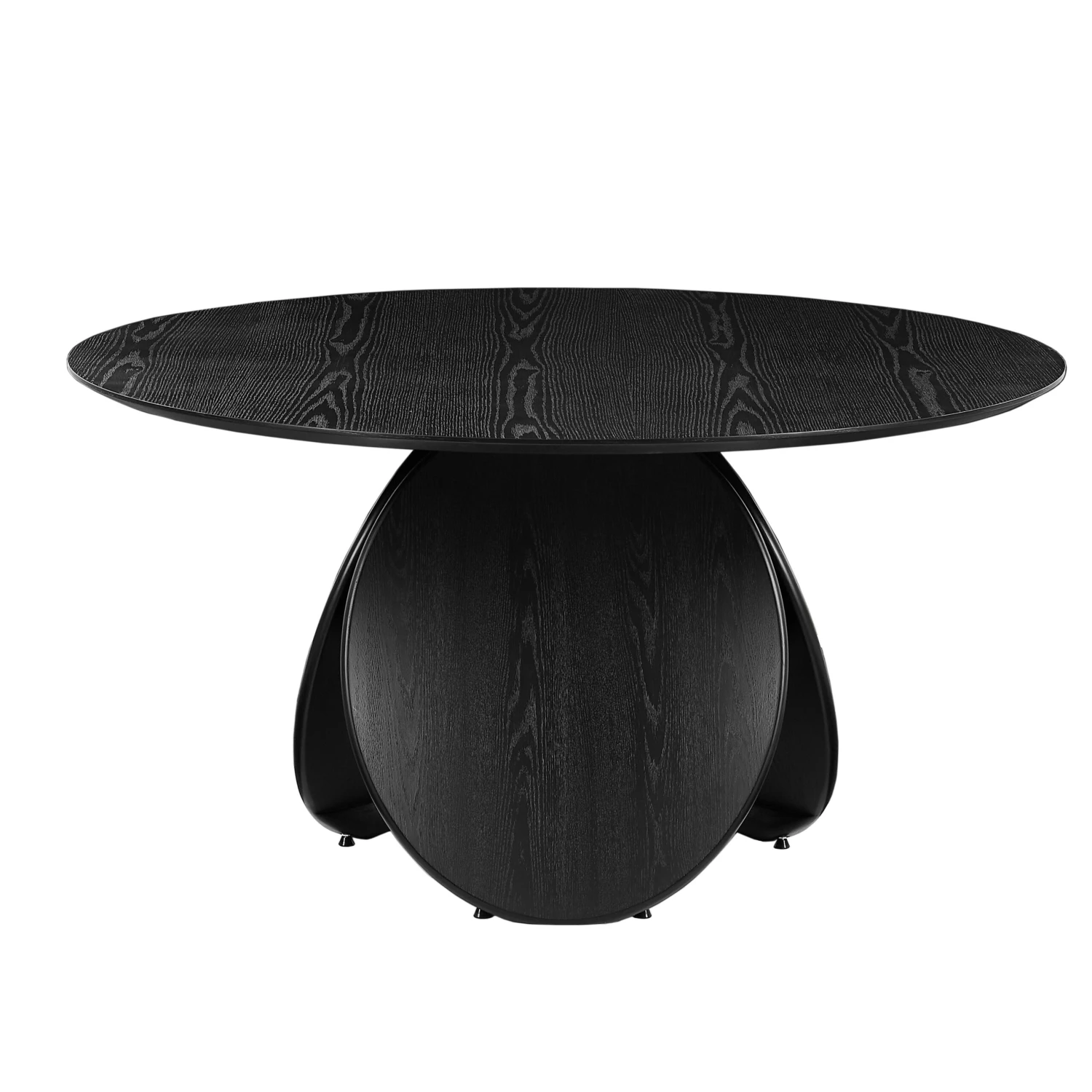 Emil Oak 58" Round Dining Table 8 Emil Oak 58" Round Dining Table - Image 8