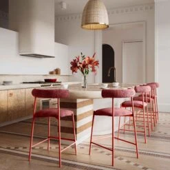 Liliana Performance Velvet Stool 39 Liliana Performance Velvet Stool -TOV Furniture Store TOV D68768.media .02 b8776e8c e30f 46f3 897f 915a51faae60