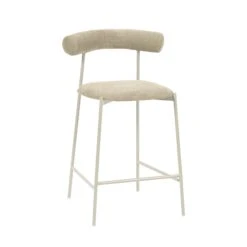 Liliana Performance Velvet Stool 32 Liliana Performance Velvet Stool -TOV Furniture Store TOV D68771 1