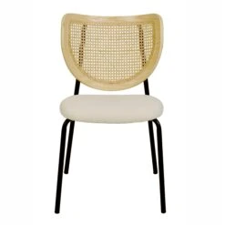 Nessie Natural Rattan Dining Chair - Set Of 2 -TOV Furniture Store TOV D68874.media .03