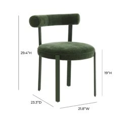 Margaret Performance Chenille Bolster Back Dining Chair 17 Margaret Performance Chenille Bolster Back Dining Chair -TOV Furniture Store TOV D68910.media .06