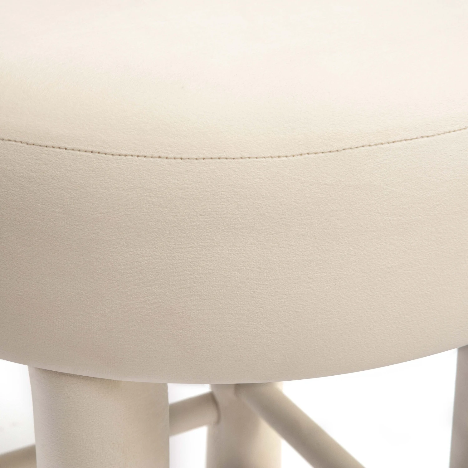 Carmel Cream Velvet Counter Stool 5 Carmel Cream Velvet Counter Stool - Image 5