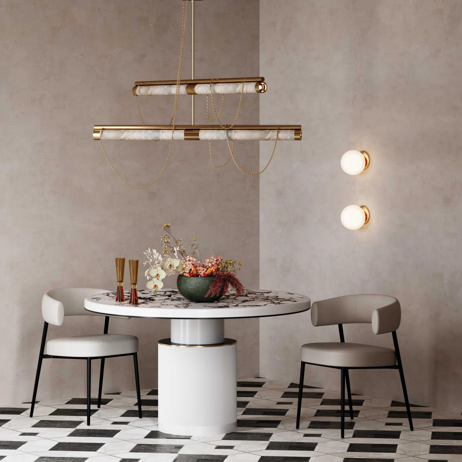 Maxine Cream Performance Vegan Leather Dining Chair 2 Maxine Cream Performance Vegan Leather Dining Chair - Image 2