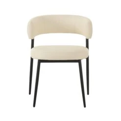 Maxine Cream Performance Vegan Leather Dining Chair 8 Maxine Cream Performance Vegan Leather Dining Chair -TOV Furniture Store TOV D68993.media .03