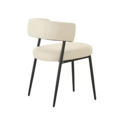 Maxine Cream Performance Vegan Leather Dining Chair 9 Maxine Cream Performance Vegan Leather Dining Chair -TOV Furniture Store TOV D68993.media .04