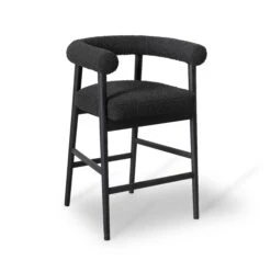 Spara Performance Boucle Counter Stool -TOV Furniture Store TOV D68999.media .01