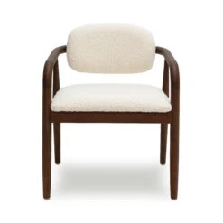 Betsy Cream Boucle Dining Chair -TOV Furniture Store TOV D69047.media .02