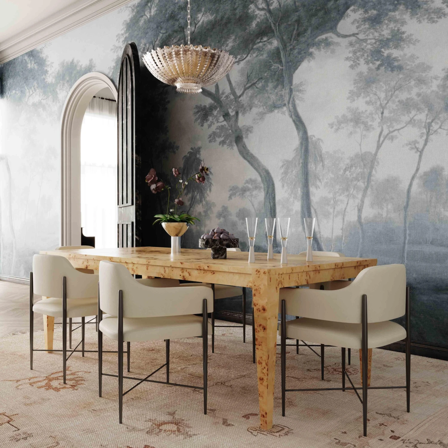 Sezanne Vegan Leather Dining Chair 2 Sezanne Vegan Leather Dining Chair - Image 2