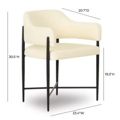 Sezanne Vegan Leather Dining Chair 19 Sezanne Vegan Leather Dining Chair -TOV Furniture Store TOV D69057.media .06