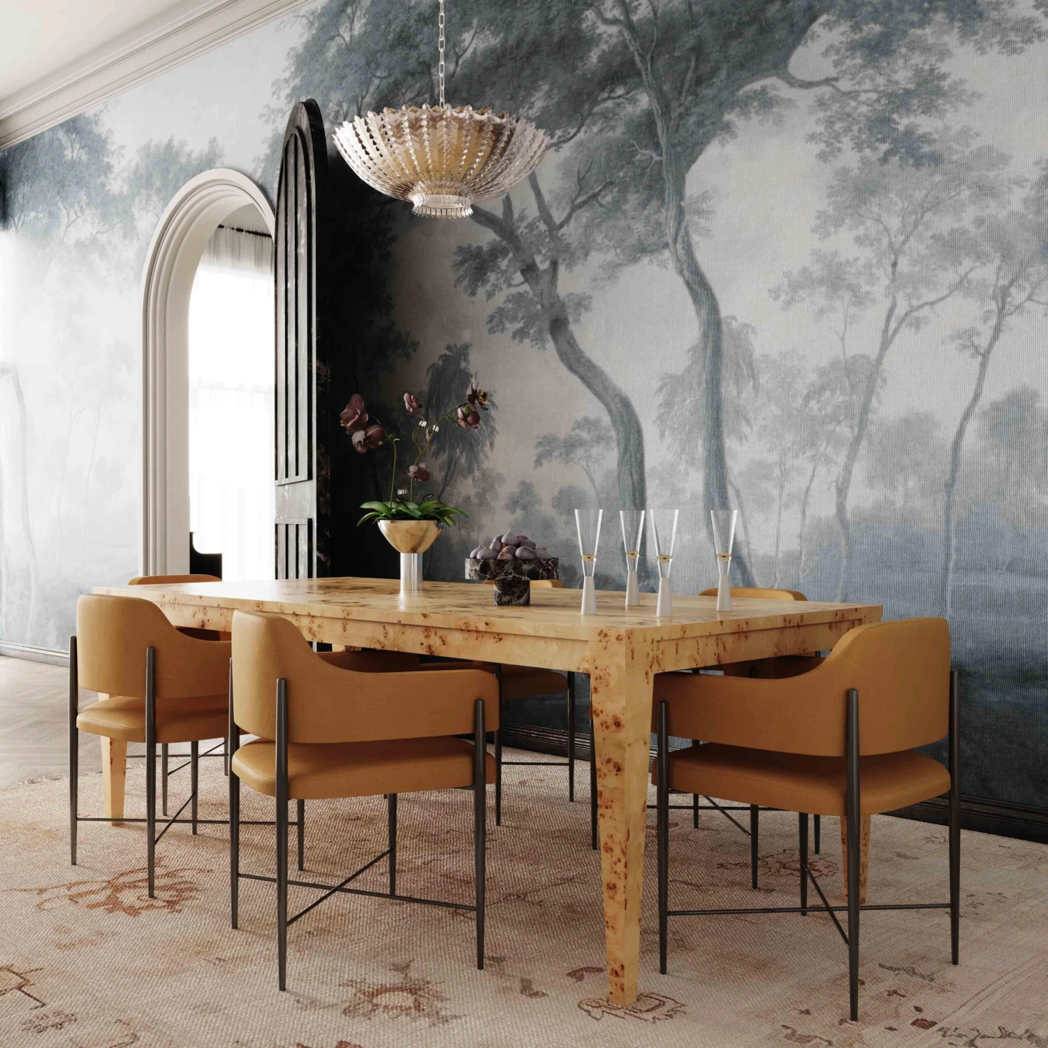 Sezanne Vegan Leather Dining Chair 9 Sezanne Vegan Leather Dining Chair - Image 9