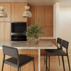 Gale Performance Vegan Leather Stackable Stool - Set Of 2 -TOV Furniture Store TOV D69067